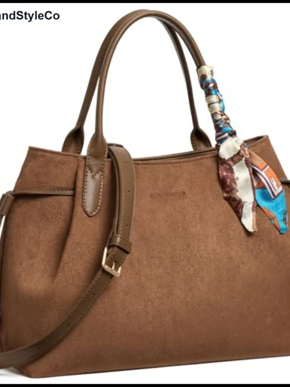 Trendy Medium Satchel Tote Vegan Leather Dumpling Purse